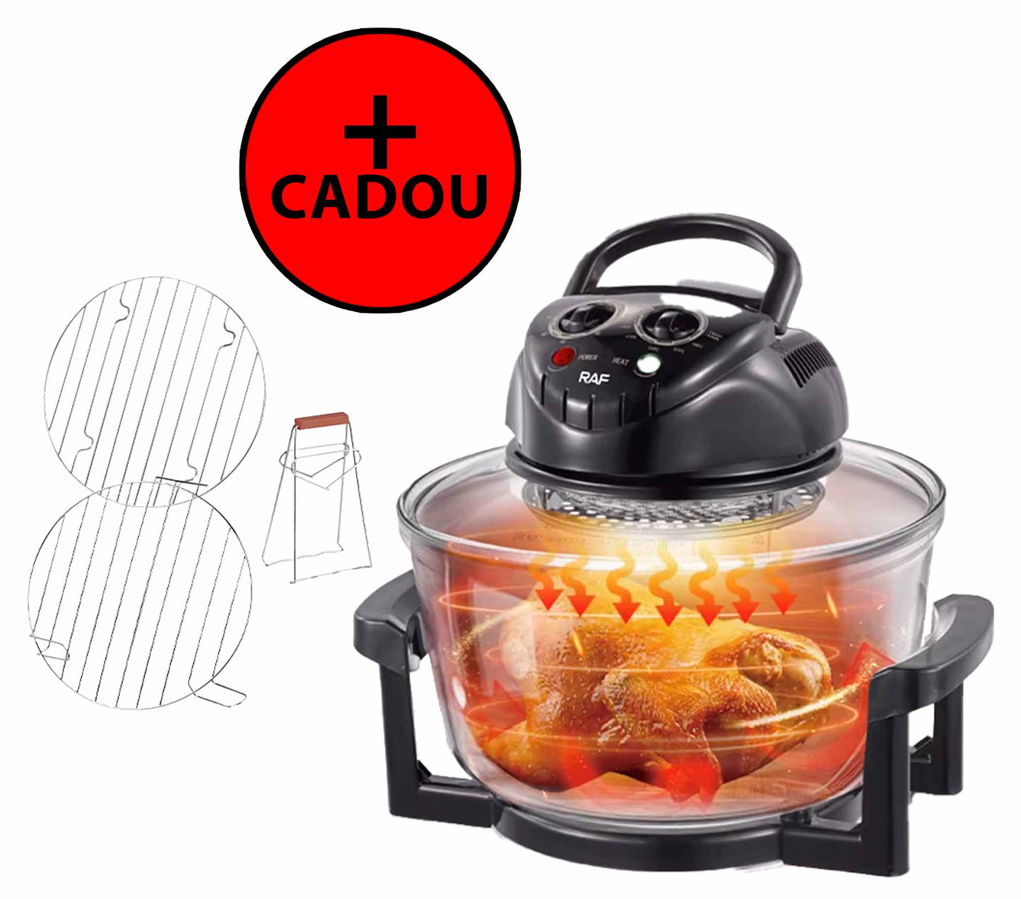 Air Fryer si Cuptor 12 litri 3500W