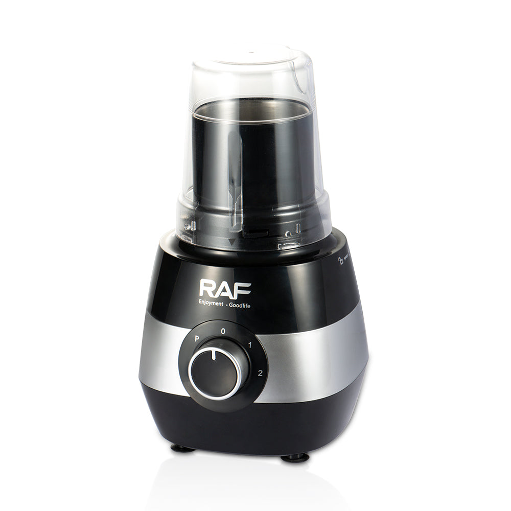 Robot de bucatarie multifunctional 6 in 1 RAF, 450W, 4 lame inox