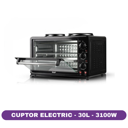 Cupor electric cu plita RAF R.5310, 30L, 3100W