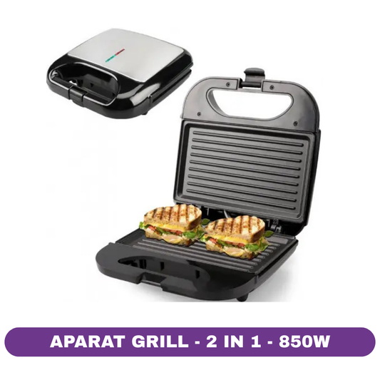 Sandwich Maker și Grill 2 în 1, RAF R261, 850W