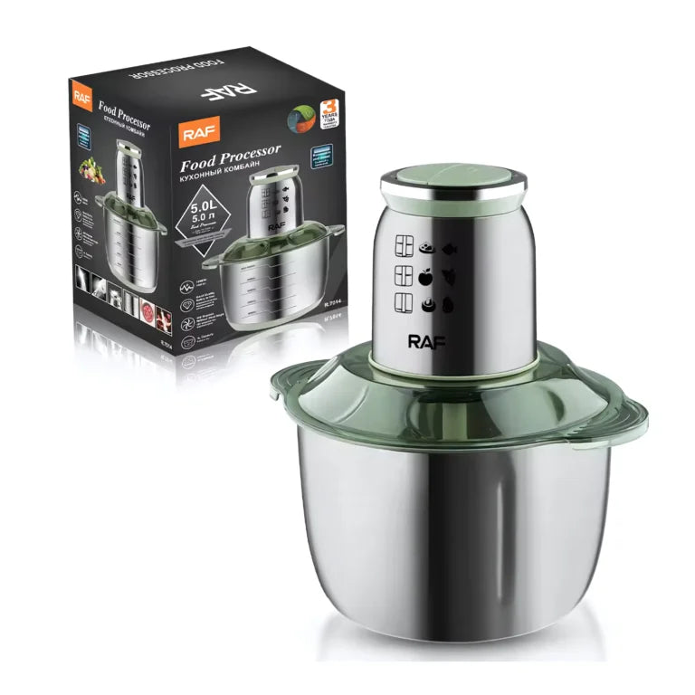 Tocator electric Inox RAF, 5L, 1000W, 5 lame