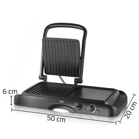 Gratar electric 2 in 1 RAF, 1600W, antiaderent